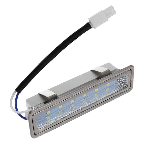 Rektangulær Sølv Emhætte LED-lampe 12.00X3.30X2.80CM Erstatning 1-pak
