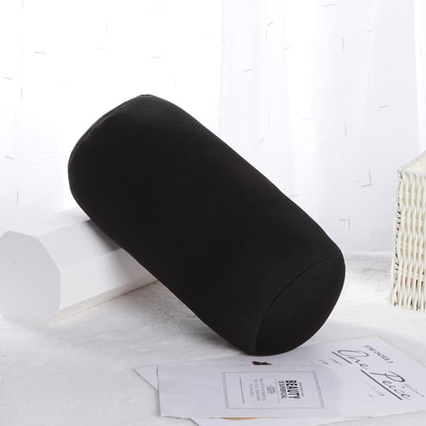 Cylinder Memory Foam Kuddrulle Cervikal Stödkudde Rund Tupplur Nackkudde -FA-