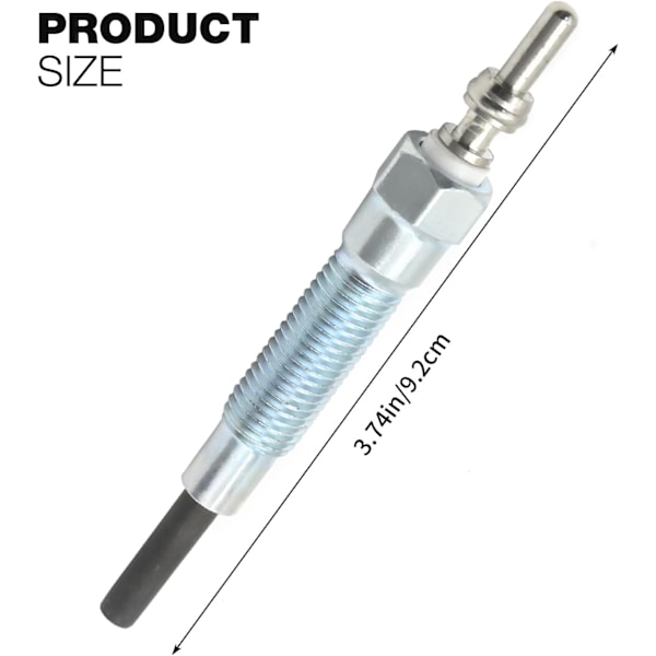 Sølv Gløderør, Element til antændelse af træpiller, Erstatning for Weber 7009 SmokeFire EX4 EX6 EPX6 Pillegrill - (BT)