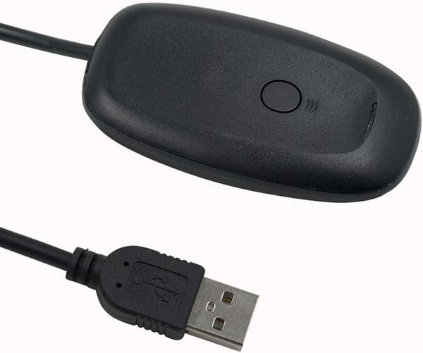 Trådløs USB 2.0-spillmottakeradapter for Microsoft Xbox 360