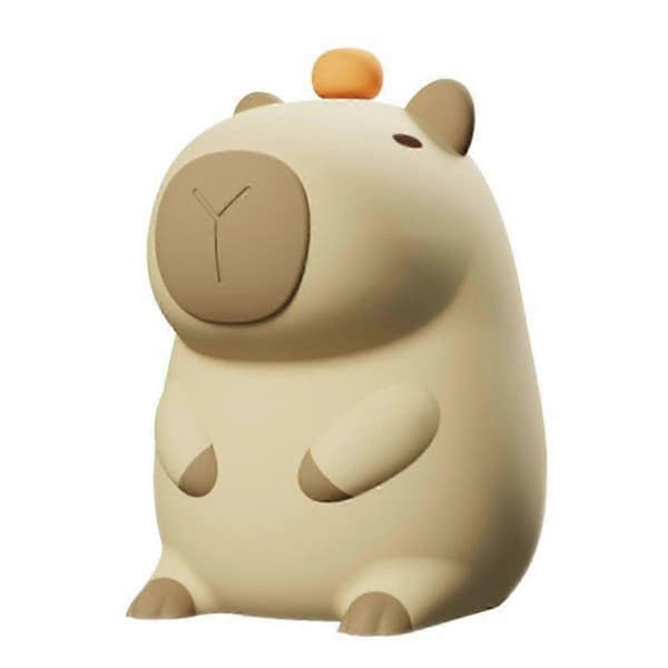 Capybara Night Light, Capybara Tap Tap LED Night Light, Capybara Lamp, Silicone Cute Capybara Night Light