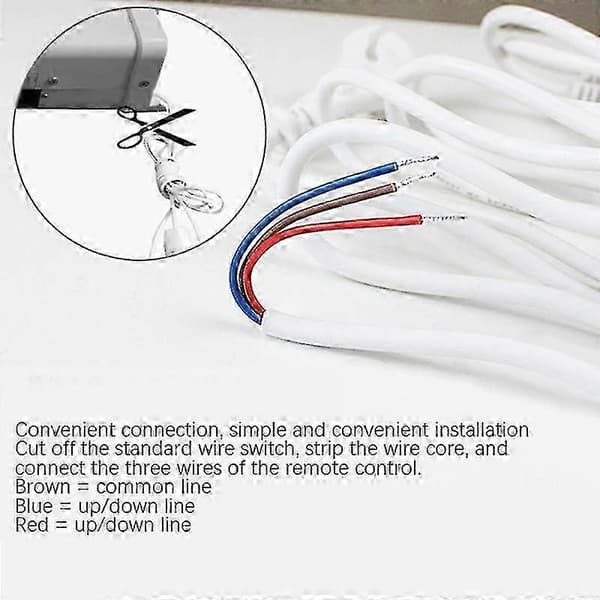 Projection Screen Remote Control Electric Screen Remote Control Radio Frequency Controller Screen Automatic Lifting (EU Plug)