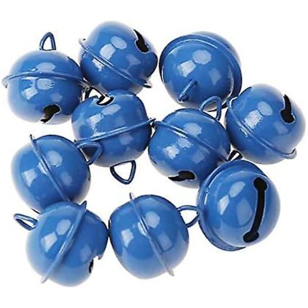 2024,20pcs Metal Jingle Bells, Christmas Hanging Ornaments, Pet Pendants Decor Bells 22mm