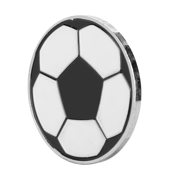 Fotballmynt for dommere i legering, myntkast for dommere, velg side med etui