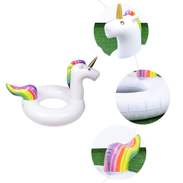 Inflatable Cartoon Pool Float Swim Ring PVC Inflatable Pool Toys