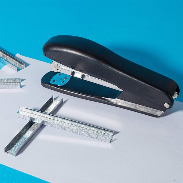 Jam-Free Staples, Heavy Duty Staples with Sharp Chisel Point for Increased Durability, Stainless Steel Staples Provide Smooth Stapling