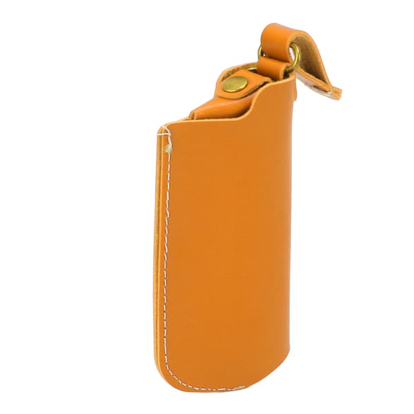 Rustic Leather Lighter Protective Case Handmade Leather Lighter Protective Case for Outdoor Camping Caramel-FA-