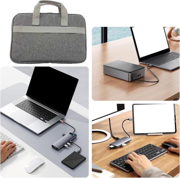 Laptopväska för kvinnor vattentät dator -