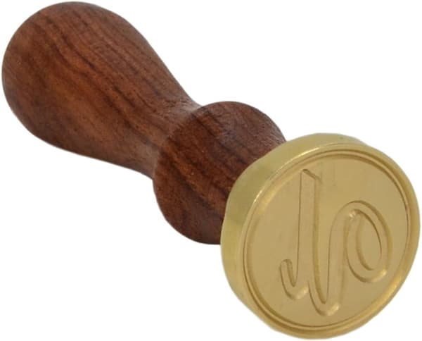 Voksseglstempel forseglingsvoks klassisk initialalfabet retro tre Z001 (U) -