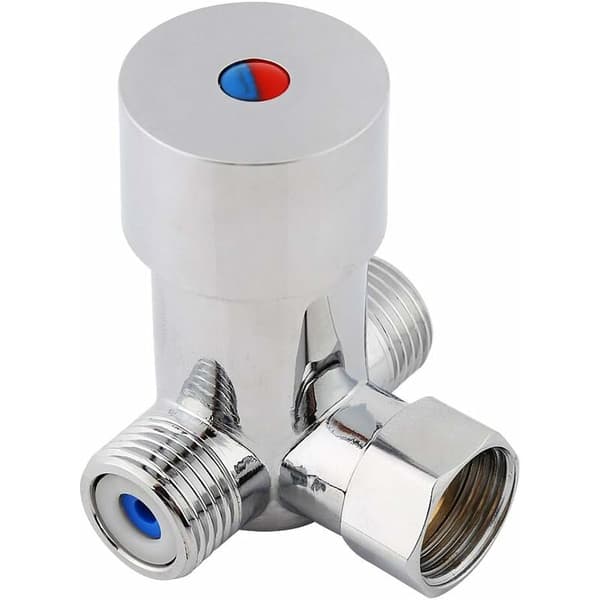 Bathroom Faucet Mixer Tap with Temperature Control 3 Way Automatic Faucet