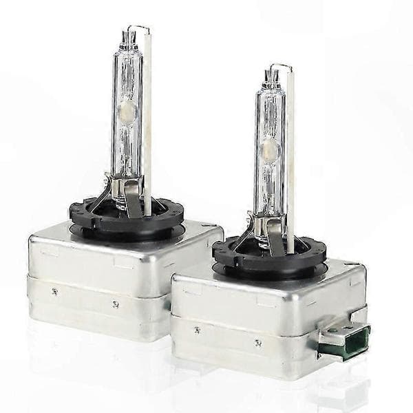 Xenon HID Headlight Bulbs, 35W 6000K White High Beam Low Beam, 2-Pack for Charger 2011-2020 Silver silver