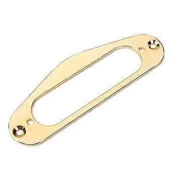 Gitarr Pickup Ram Monteringsring Single Coil Platt Humbucker Pickup Ring för ST Stil Elgitarrer GB407F (Gyllene)