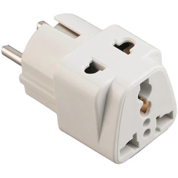 Europæisk stikadapter 10-16a Rejseadapter 250v Stikkontaktforlænger Eu-stik