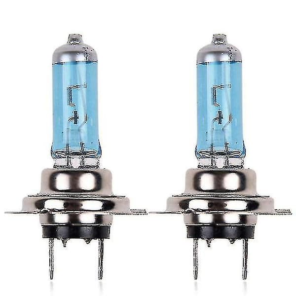 2 st H7 6000k Xenon Gas Halogenlampor 100w 12v