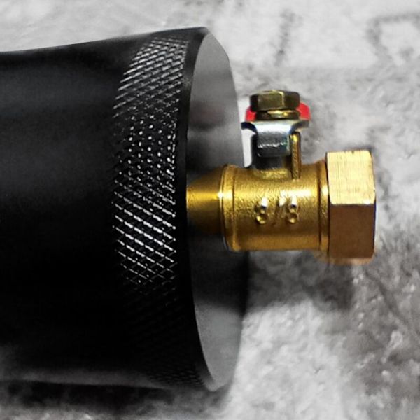 Lille messingkugleventil 1/2 tomme han gevind messingventilfitting kobberrørsfitting adapter 10 stk