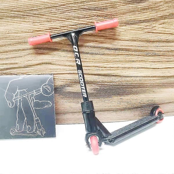 Alloy Finger Scooter med Mini Scooter Verktyg och Fingerboard Skateboard Leksak