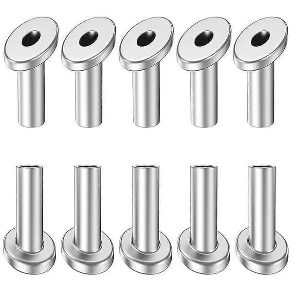40-pack Angled Protector Sleeves, Wood Post Protector Stair Railing Cable 3/16, 45 Degrees