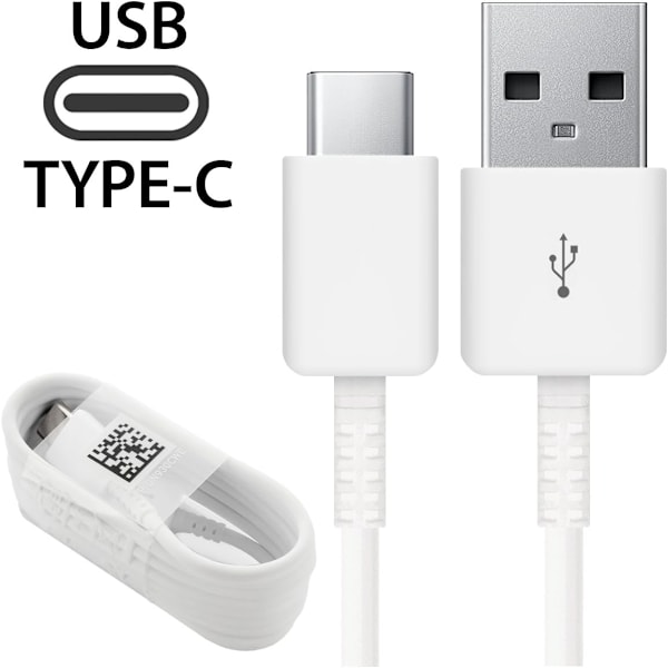 Typ C Snabbladdare, för Samsung-laddare Android-telefon USB-C-laddning