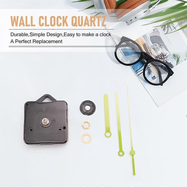 Quartz Clock Movement Wall Clock Mechanism Silent Mode DIY Repair Replacement Parts Kit Home Decor