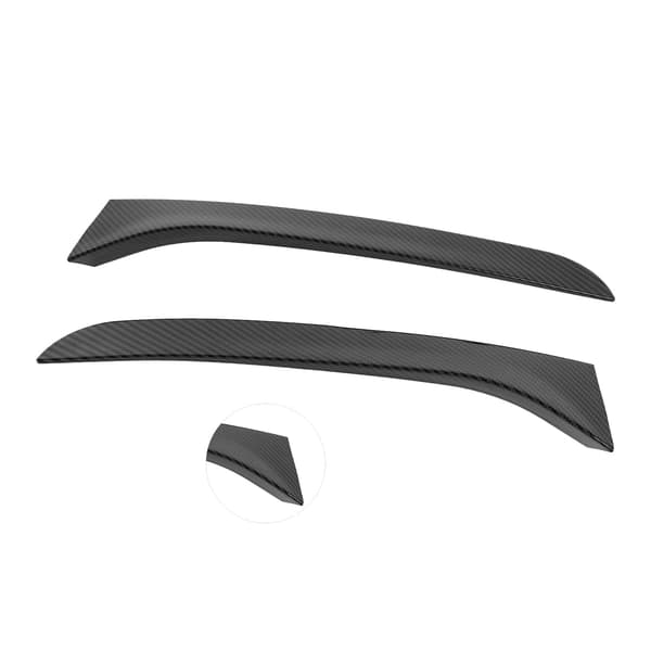 2 stk. bakre vindussidespoiler vinge i karbonfiberstil, erstatning for B7 Variant Kombi 2011-2015