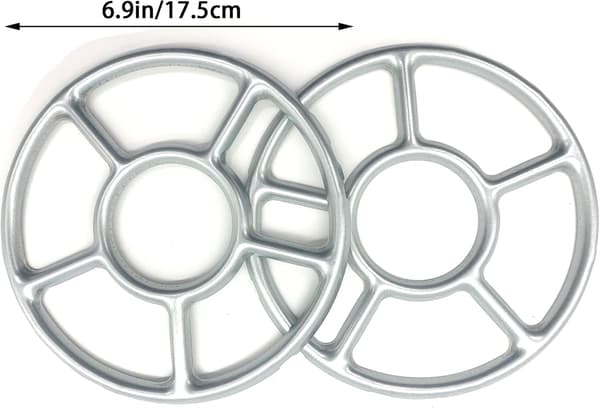 2 stk Gassreduser for Flat Gassreduser Wokholder Gasskomfyr