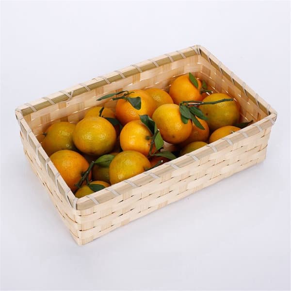 Natural Bamboo Basket, Gift Baskets, Retail Display, Home Organizer
