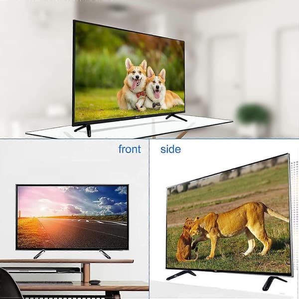 Universal TV Stand, TV Stand for Flat Screen TVs, Compatible with Most