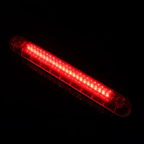 24 LED Bakljus för Bil, 12 V, Högt Monterat Tredje Bromsljus, Rött