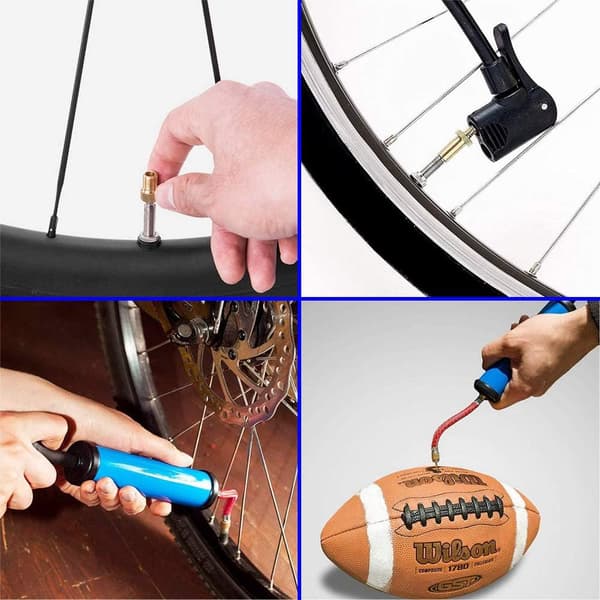 Adapter cykelventil DV SV AV, bilventil sclaverandventil med tätningsring för cykelpump, golvpump (25 st)