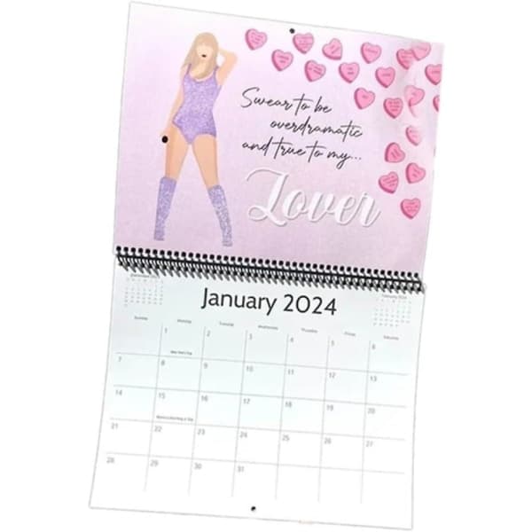 #2024 Kalenteri Taylor Swift Fan Tour Kalenteri#