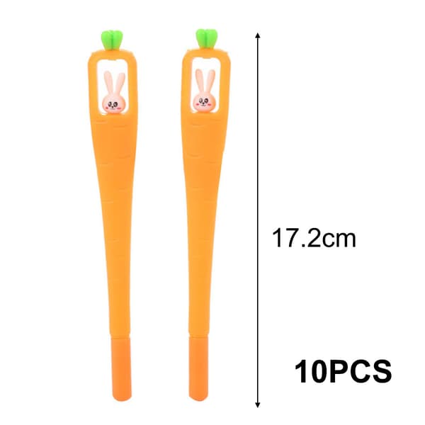 Comfortable Writing Instruments with Easy-Grip Handle, Quick-Drying Smudge-Resistant Ink, Creative Design for Easter Party Decoration, School, and Office