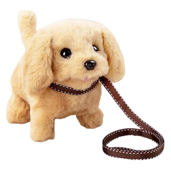 Interactive Puppy Toy Electronic Toy Dog with Walking Barking Wagging Tail Talking Robot Battery B