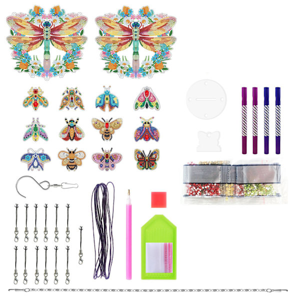 DIY Diamond Painting Wind Chime Kit Sturdy Charming Decorative Props for Balcony Patios