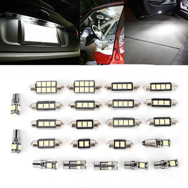 23 stk Bil LED-lamper Auto LED-lamper Billys 50000 timer HB049