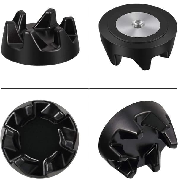3-pack 9704230 Koppling - Gummi - Med nyckel - Kompatibel med KitchenAid-modellerna KSB52, KSB5, 5KSB52, 5KSB5