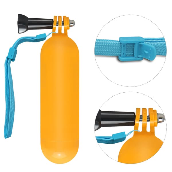 Vedenpitävä kelluva kädensija sukelluskeppi monopod
