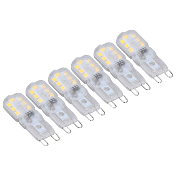 G9 Bulb Dimmable Eye Protection Energy Saving 14 LEDs 3W Bulb for Chandelier Table Lamp 6pcs Natural Light 220V