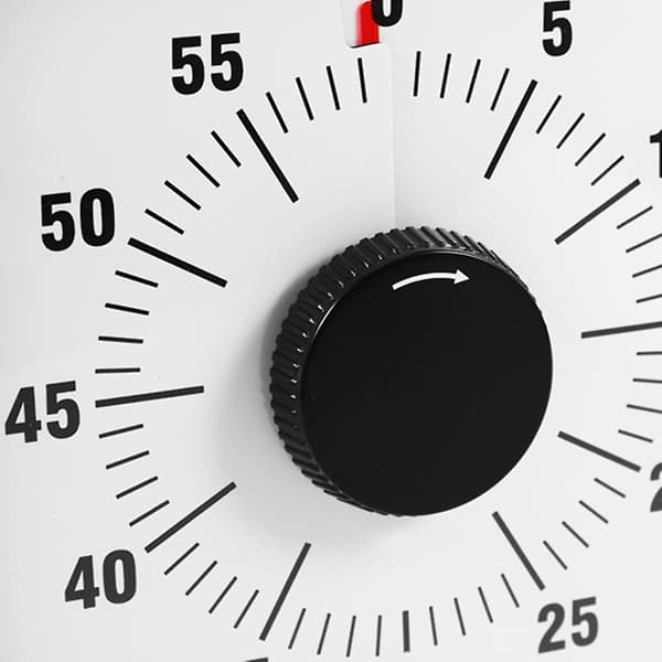 Vision Timer 60 Tidsinställning Stöd Ben Nedräkning Klocka Köks Timer För Klassrum Eller Möten