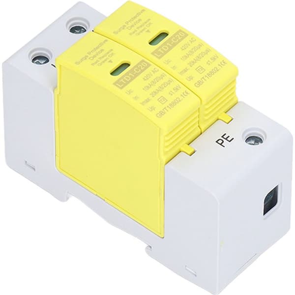 AC 420V 10KA-20KA 2P Surge Protector, Surge Protection Device, Surge Arrester for Electrical Panel