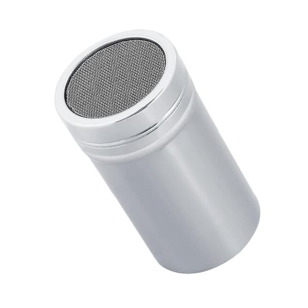 Krydderdispenser i rustfrit stål Krydderflaske i rustfrit stål Holdbar krydderkrukke Kaffeflaske Køkkenredskab (大号) [DB]
