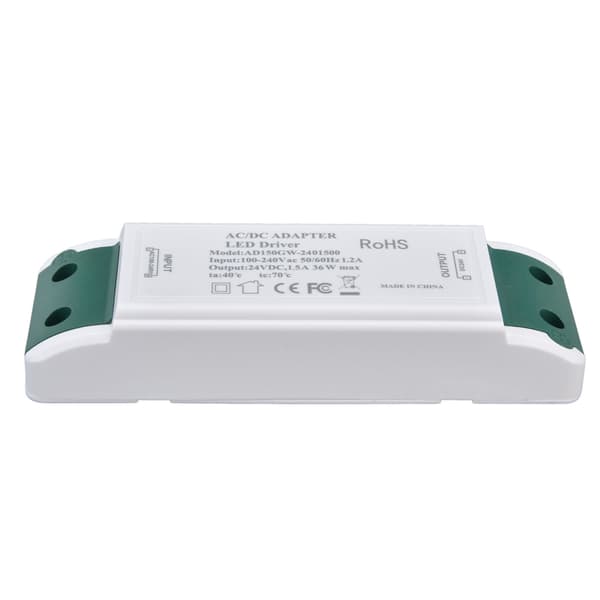 LED-driver 24V DC 1.5A 36W LED-strømforsyning Konstant Strøm 24V Transformer AC100‑240V