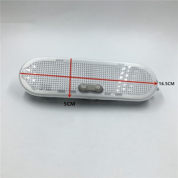 1-knapps bilkupé taklampe leselys for Sunny Micra/Mars for