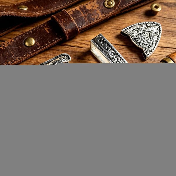 belte spenner retro Western Cowboy unisex -