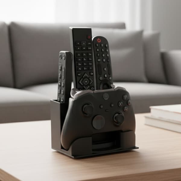 Holder til spilcontroller til Xbox og TV-fjernbetjening Sort M Svart m