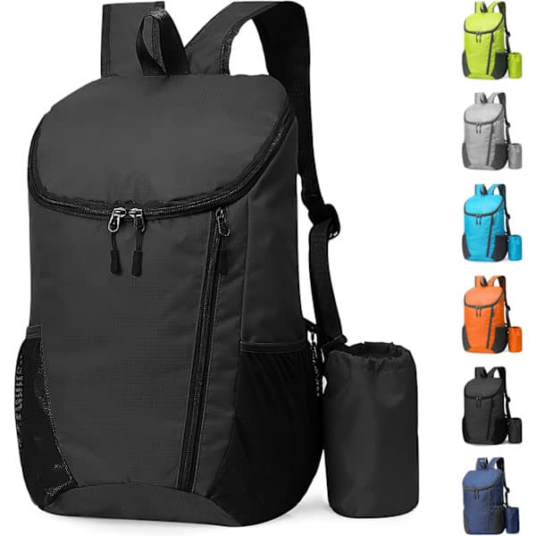 Lightweight Foldable Backpack, Small Hiking Backpack, Waterproof Packable Backpack for Men Women Kids, Durable Backpack for Outdoor Sports