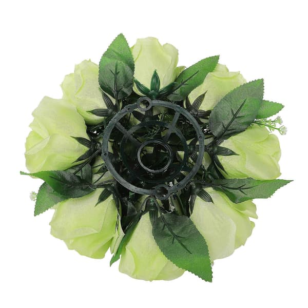 Simulation Flower Ball Bouquet Silk Fabric Props for Car Showroom Decoration