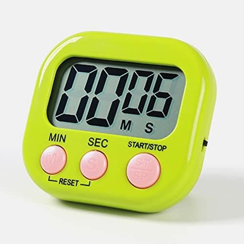 Magnetisk køkkentimer med stor LCD-skærm, Timere til madlavning