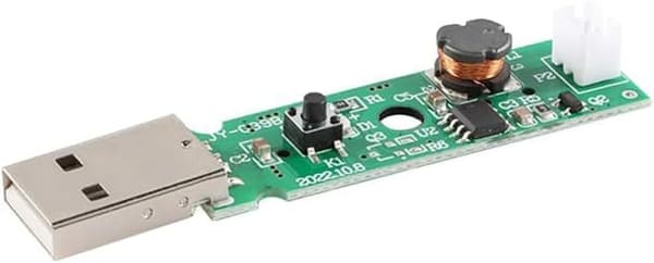 USB-luftfukter, effektiv forstøvning og spraymoduser, 3 stk. modul for bærbare applikasjoner, dobbel