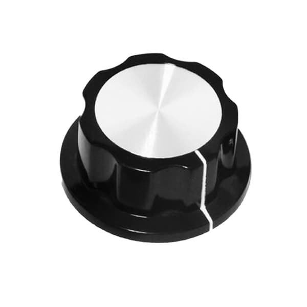10 STK MF-A01 MF-A02 MF-A03 MF-A04 MF-A05 potentiometer WTH118 RV24 knop aluminiumslegering gummikappe skala (A05 D45MM) -