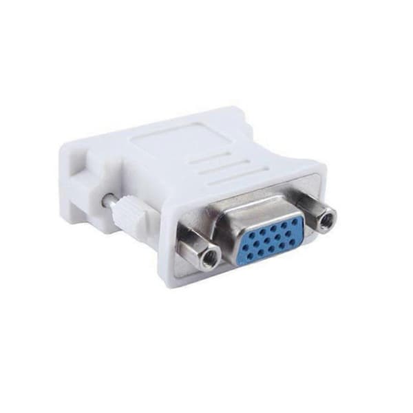 DVI-D hann til VGA hun adapterkonverterer VGA til DVI/24+5-pinners hann til VGA hun adapterkonverterer
